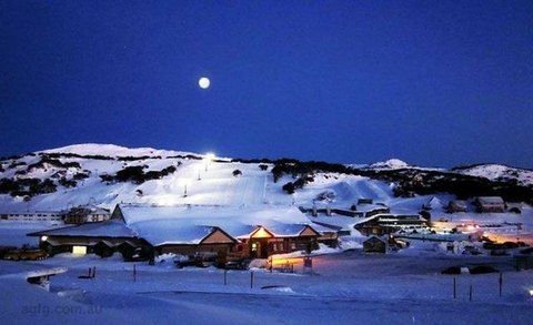 View of Perisher Village from our Mountain View Rooms. Photo courtesy of our guest, Turo Chiodo